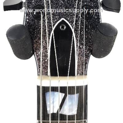 ESP ESP USA Custom Eclipse w/Fishman Fluence Black HW w/Case-Black Sparkle-Serial#: US25442 image 8