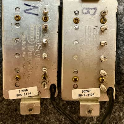 Seymour Duncan SH-5 & SH-4 JB Humbucker Set Player’s Grade - Zebra image 4