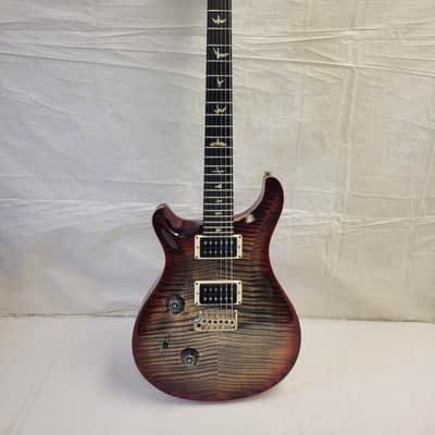 PRS Custom 24 10 Top 2018 - Charcoal Cherry Burst image 25
