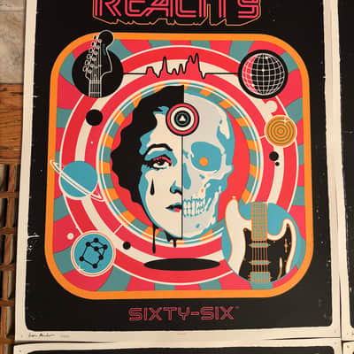 Fender Rare Alternate Reality Sixty-Six Store Promo Poster, Only 300 Made, Ivan Minsloff Set of 5 image 2