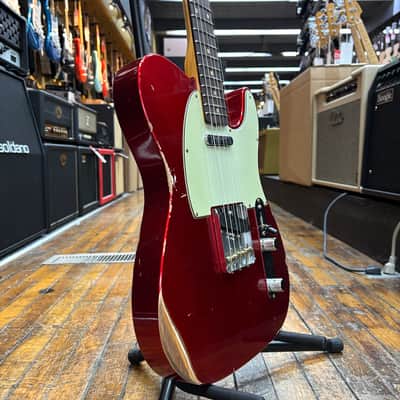 Fender Custom Shop Limited Edition 1961 Telecaster Relic Aged Candy Apple Red w/Hard Case image 2