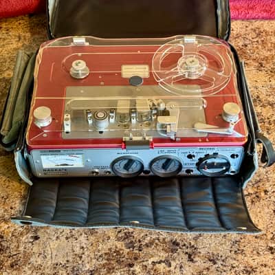 Nagra E Recorder - CLEAN w Power Supply, Original Case, Tape image 5