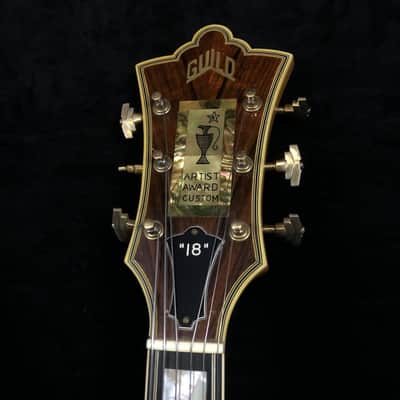 1969 Guild Artist Award 18" Custom Model C18 Blonde Archtop image 8