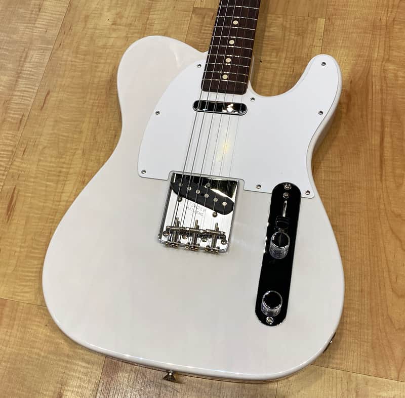 Fender Jimmy Page Mirror Telecaster 2023 Electric Guitar White Blonde image 1