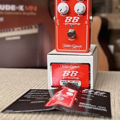 Xotic BB Preamp V1.5 2010s - Red image 2
