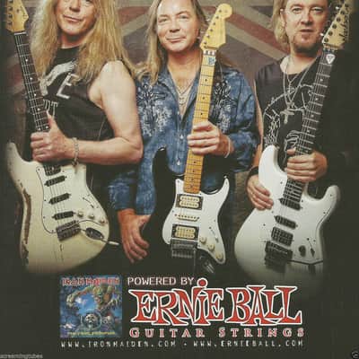 Fender Custom aged Dave Murray Signature Stratocaster 2012 Black image 6