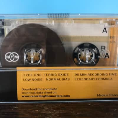 Recording The Masters RTM C90 TYPE 1 Audio Cassettes [Single] image 3