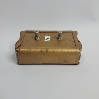 Gold Painted Fender 2-Button Footswitch with 1/4" Jack image 10