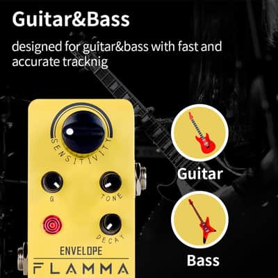 FLAMMA FC11 Envelop Auto Wah Pedal Free Fast Shipment,price include the import duty for US buyer image 7