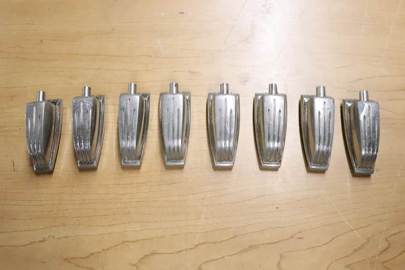 Ludwig USA Nickel Classic Large Drum Lugs 8pk Vintage 1960's #2 image 1