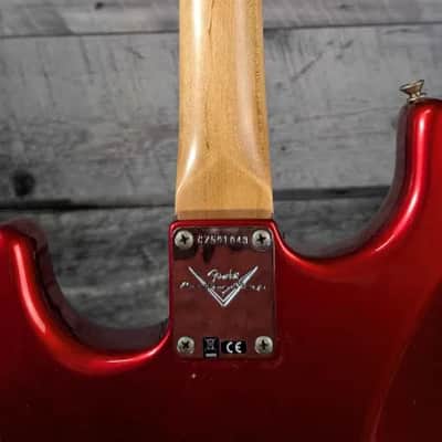 Fender Custom Shop 1960 Stratocaster Journeyman Relic, Aged Candy Apple Red image 9