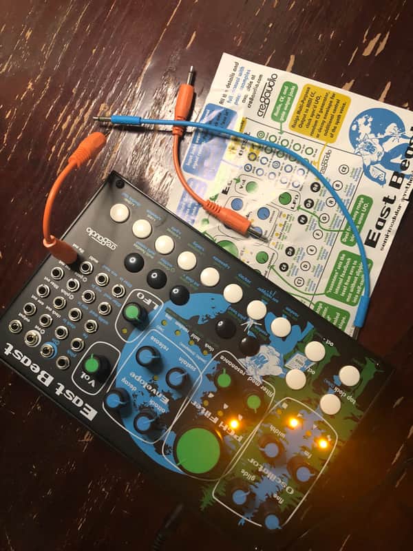 Cre8Audio East Beast Semi-Modular Analog Synthesizer 2022 - Present - Black image 1