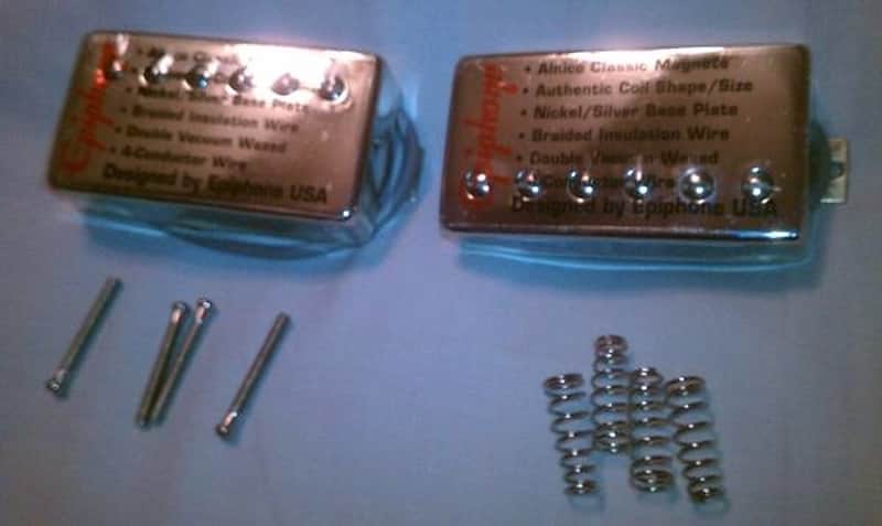 Epiphone USA Alnico Classic ProBucker Humbuckers 4 Conductor Pickup Set image 1