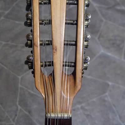fine vintage MIGMA all solid luthier Wunderlich quality 8string bowlback MANDOLIN Germany image 6