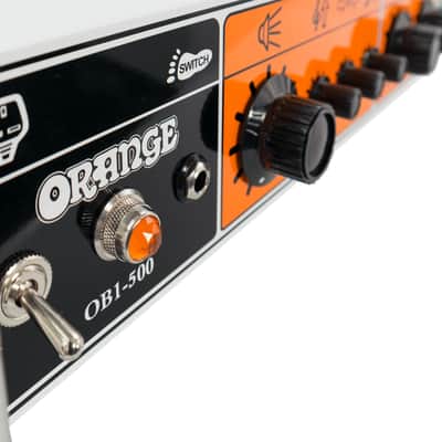 Orange OB1-500 500-Watt Bass Amp Head 2015 - Present - White image 9
