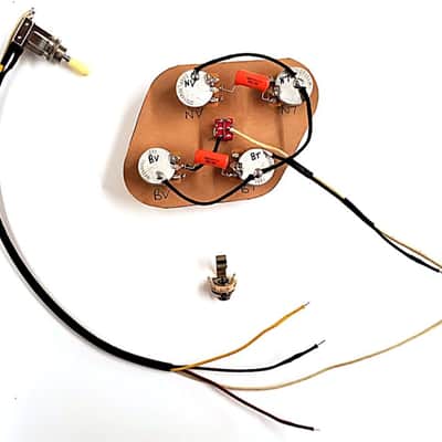 Atlantic Custom Guitars - Neil Young’s Old Black Les Paul Wiring Harness with Bypass image 1