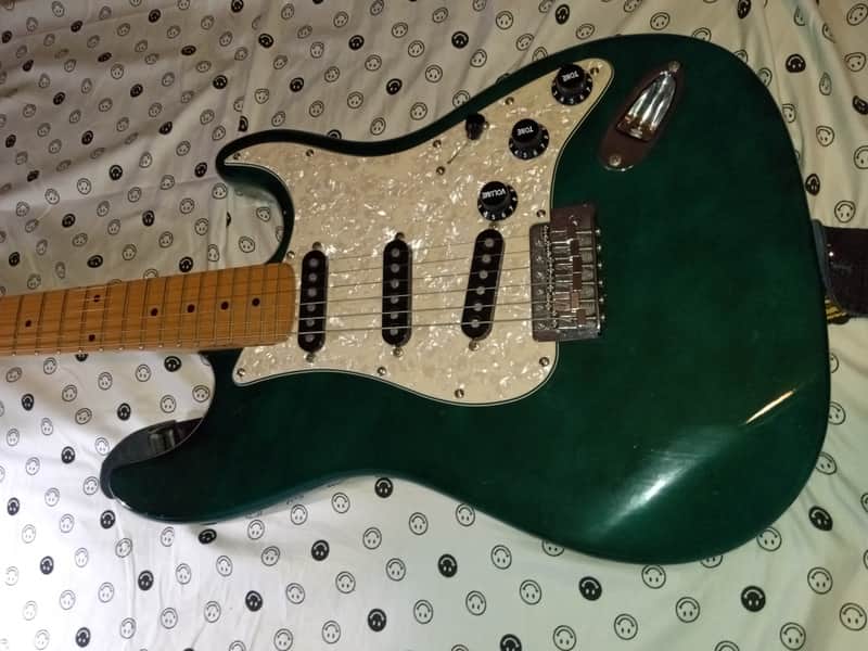 Hamer Daytona Strat 1996 Emerald Green Made In USA Single Coil Bild 1