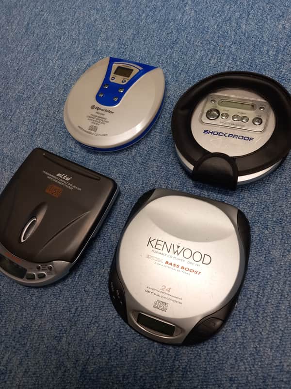 Philips, Kenwood Discman Portable Disc CD Player