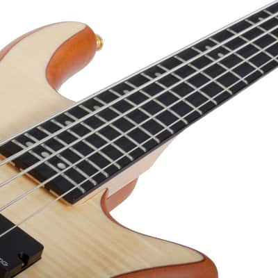 Schecter Stiletto Custom-5 - Natural Satin (NAT) (2541) image 12