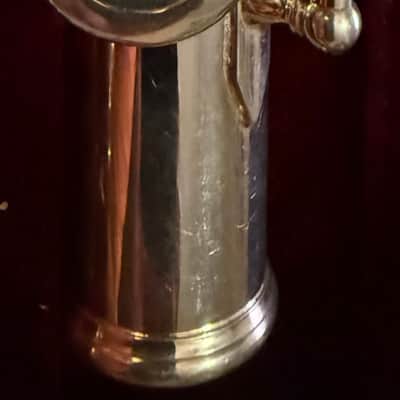 Jupiter CEF-510 - Silver-nickel Finish with Golden Lip Plate image 4