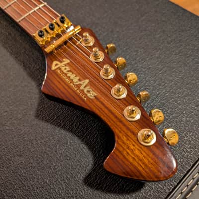 2018 JamAxe USA Custom Tele Floyd HH Electric Guitar 2018 Natural Figured W/OHSC Super Clean image 11