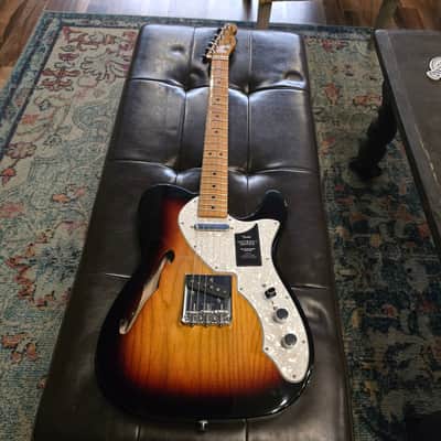 2025 Fender Vintera II 60s Telecaster Thinline - Sunburst image 7