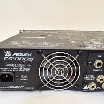 Peavey CS 800S Stereo Power Amplifier image 8