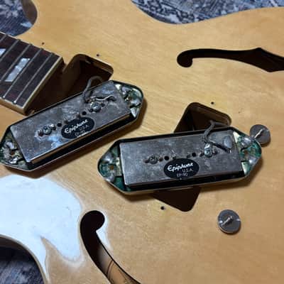 Epiphone Casino 2009 (EP-90 USA pickups, Rosewood fingerboard, 17th fret joint) image 13