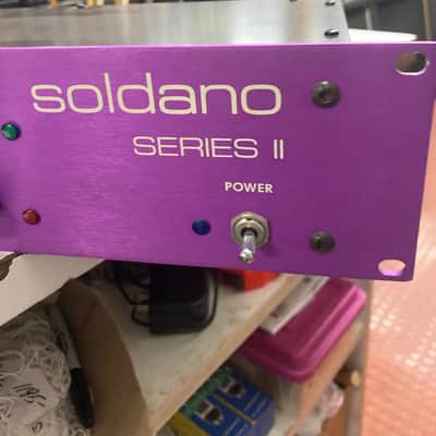 Saldano SP77 preamplifier series II Purple image 2