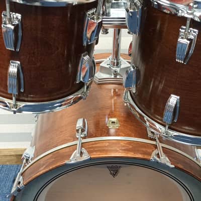 Ludwig 80s Modular Super Classic Shell Pack in Walnut – 22″,10″, 12″ & 14″ image 8