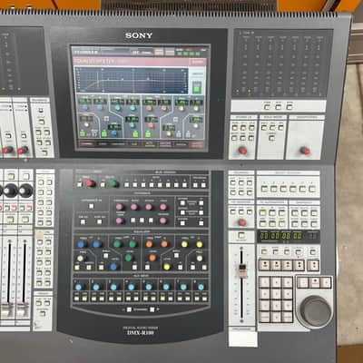 Sony DMX-R100 48-Channel Digital Audio Mixer 2000s - Silver and Grey image 2