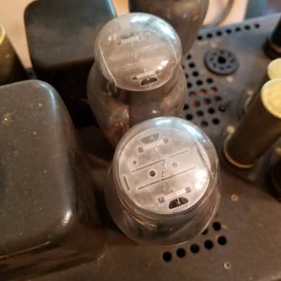 RCA Rare Military Projector Tube Amp MI-1356 Monoblock 6L6 PP for PH-398 PG-200 EQ 1949 - Black Wrinkle Paint image 9