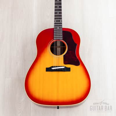 1964 Gibson J-45 ADJ Vintage Dreadnought Acoustic Guitar Cherry Sunburst, Collector-Grade w/ Case image 2