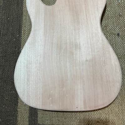 Mahogany Telecaster Electric Guitar DIY Project Body Tele image 4