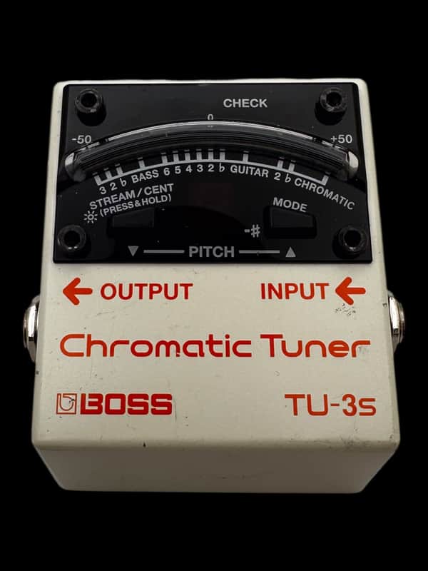 Boss TU-3S Chromatic Tuner 2016 - Present - White X5668 image 1