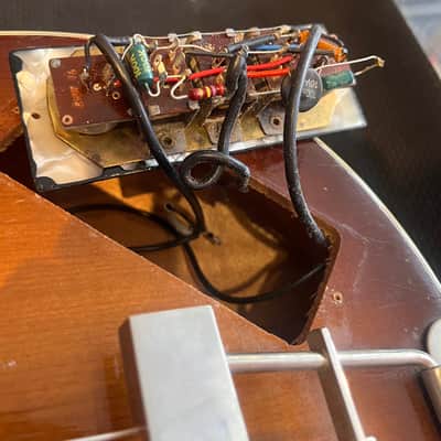 Hofner 500/1 Violin Bass 1966 - Sunburst w/Case image 9