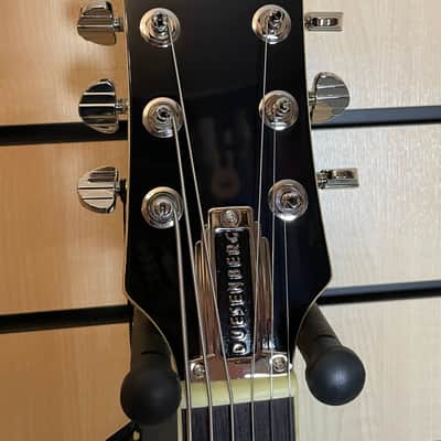 Duesenberg Paloma D6 Baritone Black Sparkle Electric Guitar Gigbag image 9