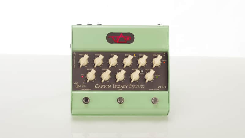Carvin VLD1 Legacy Drive Steve Vai Signature Tube Preamp Pedal