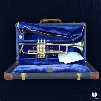 0.462 Mt Vernon Vincent Bach Stradivarius Lightweight STAR 25 trumpet case mouthpiece  gamonbrass image 2