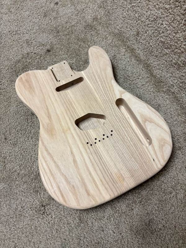 Raw Guitar Body Ash Body Telecaster Style image 1