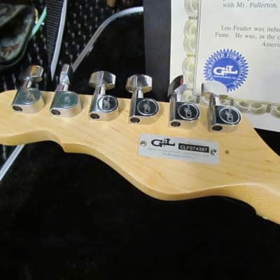2015 G&L USA Fullerton Deluxe ASAT Classic Bluesboy Custom Spec - Metallic Blue image 14
