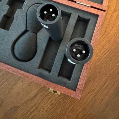 Neumann KM 184 mt Small Diaphragm Cardioid Condenser Microphone Matched Stereo Pair 1993 - Present - Matte Black image 14