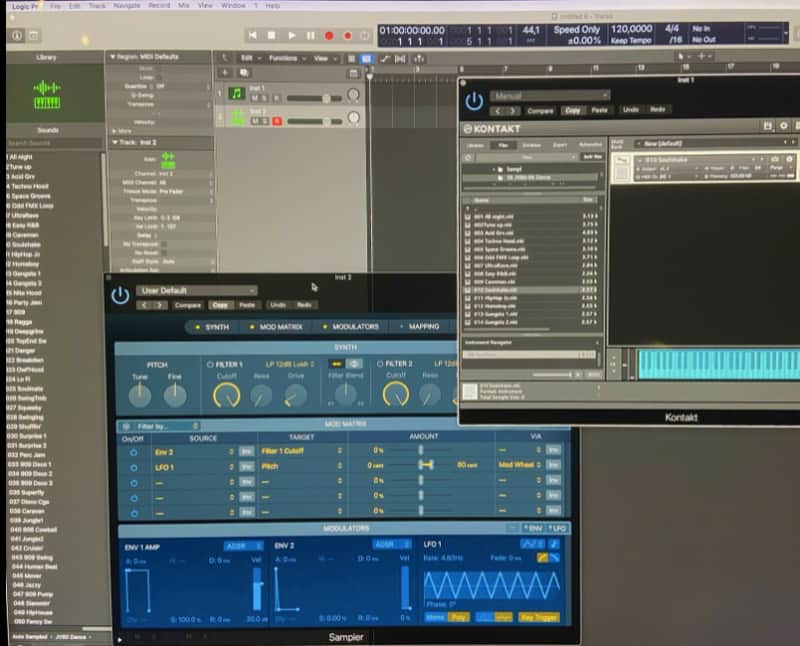 All presets from Dance Expansion for JV-series module sampled for Logic Sampler and NI Kontakt image 1