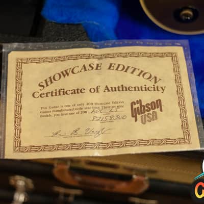 Gibson Les Paul Custom Lite Showcase edition 1 of 50 Goldtop 1988 -VIDEOSOON- image 2