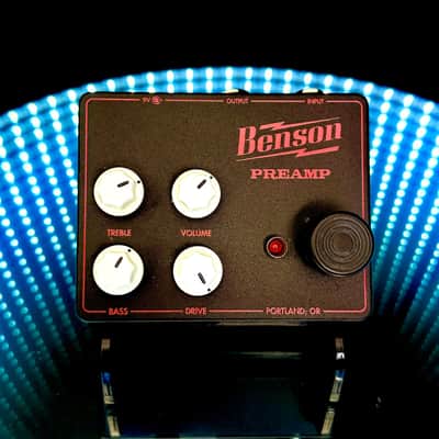 Benson Amps — Preamp — Limited Edition Black and Red image 1