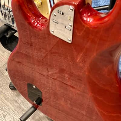 Fender American Deluxe Dimension iv 2014-15 Cayenne burst image 3