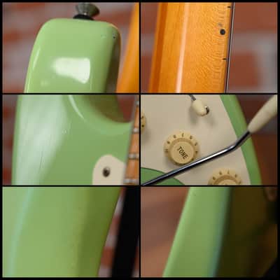 Fender Vintage Reissue 1957 Stratocaster Surf Green 1988 w/OHSC image 16