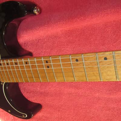 Washburn GWL Strat style electric guitar 2000's? - Gloss Black image 18