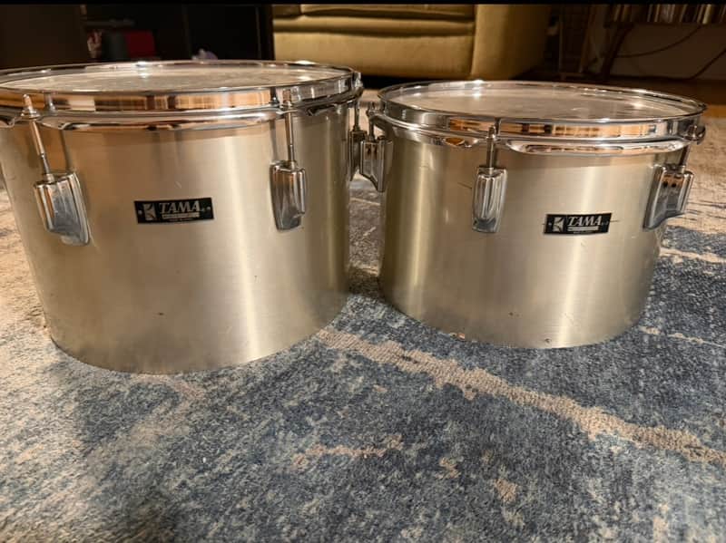 TAMA Vintage MIJ ImperialStar Concert Toms - 12" & 13" image 1