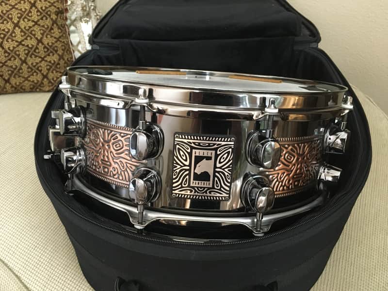 Mapex Black Panther Mayan Snare Drum, Beyond Shimano Black Limited Edition (Only 1 of 2 Ever Made!) image 1